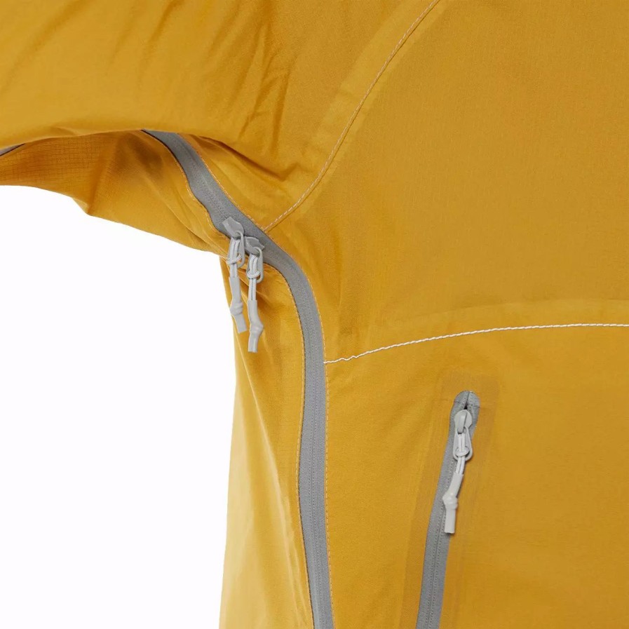 Clothing * | 3L Ul Rain Jacket Yellow Yellow