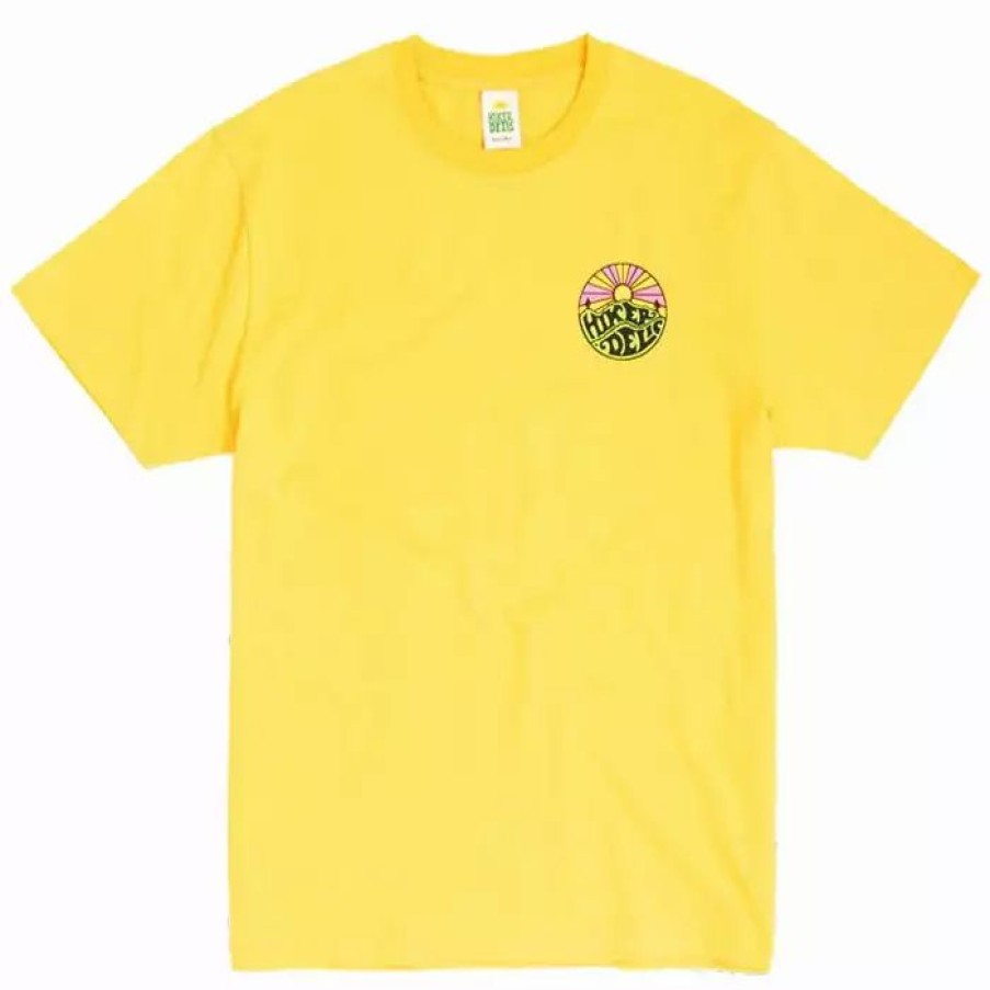 Clothing * | Original Logo Ss T-Shirt Washed Yellow Washed Yellow